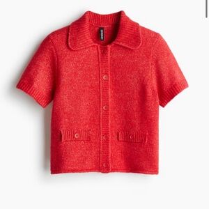 H&M Short Sleeve Cardigan